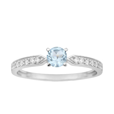 Blue Topaz ring