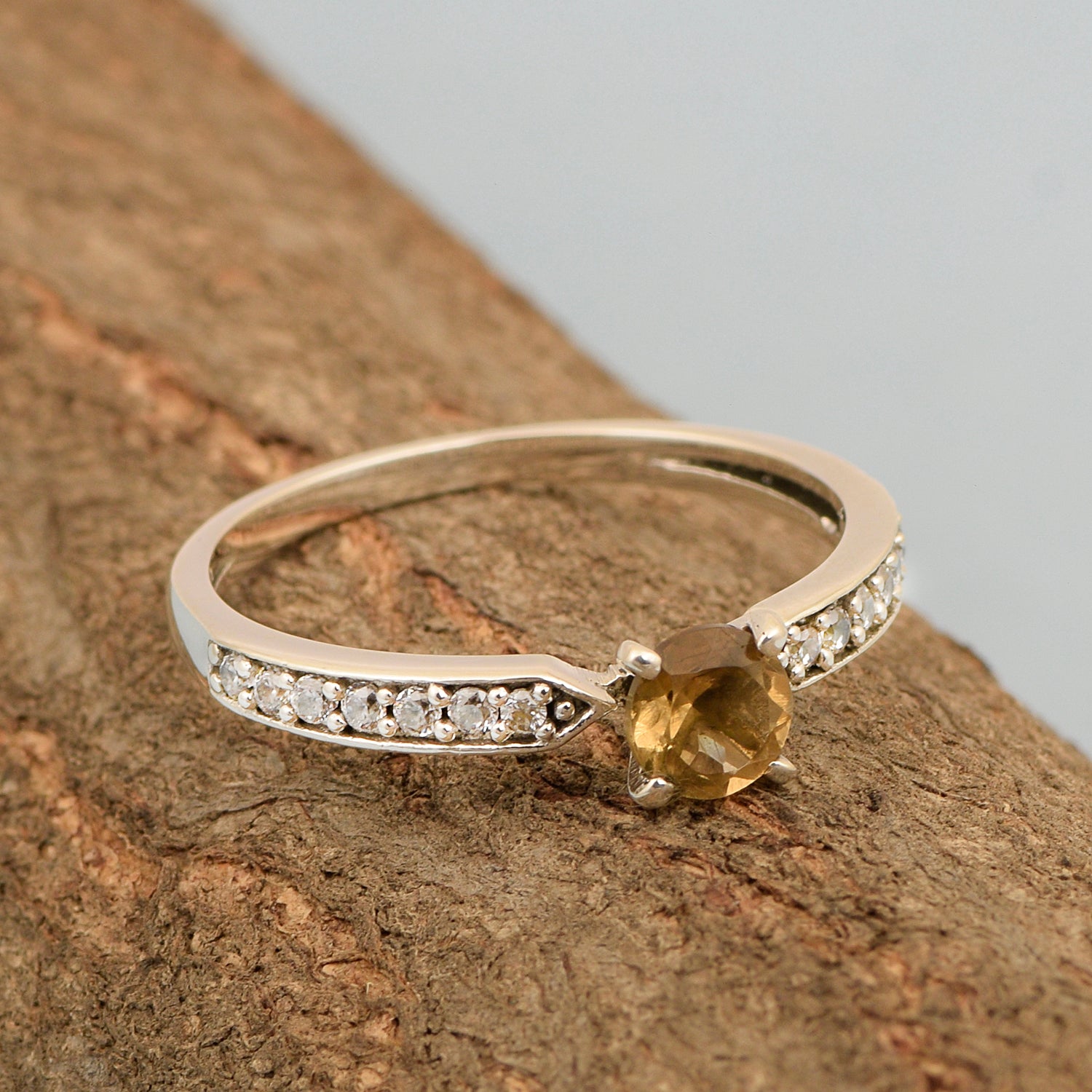 Citrine ring