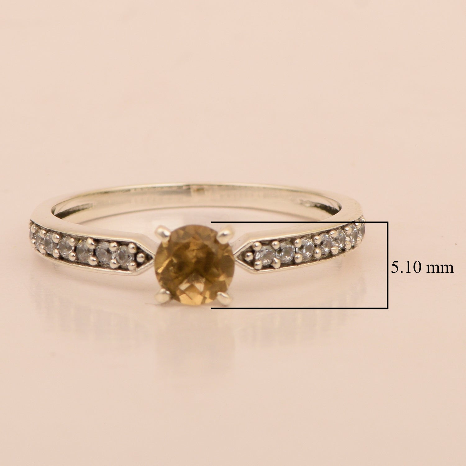 Citrine ring