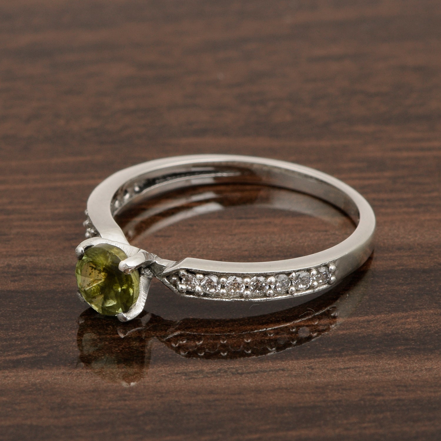 Peridot ring