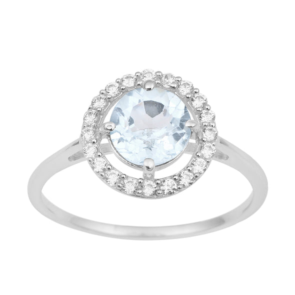 Blue Topaz ring