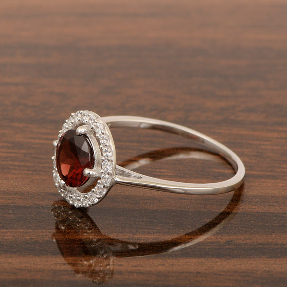 Garnet ring