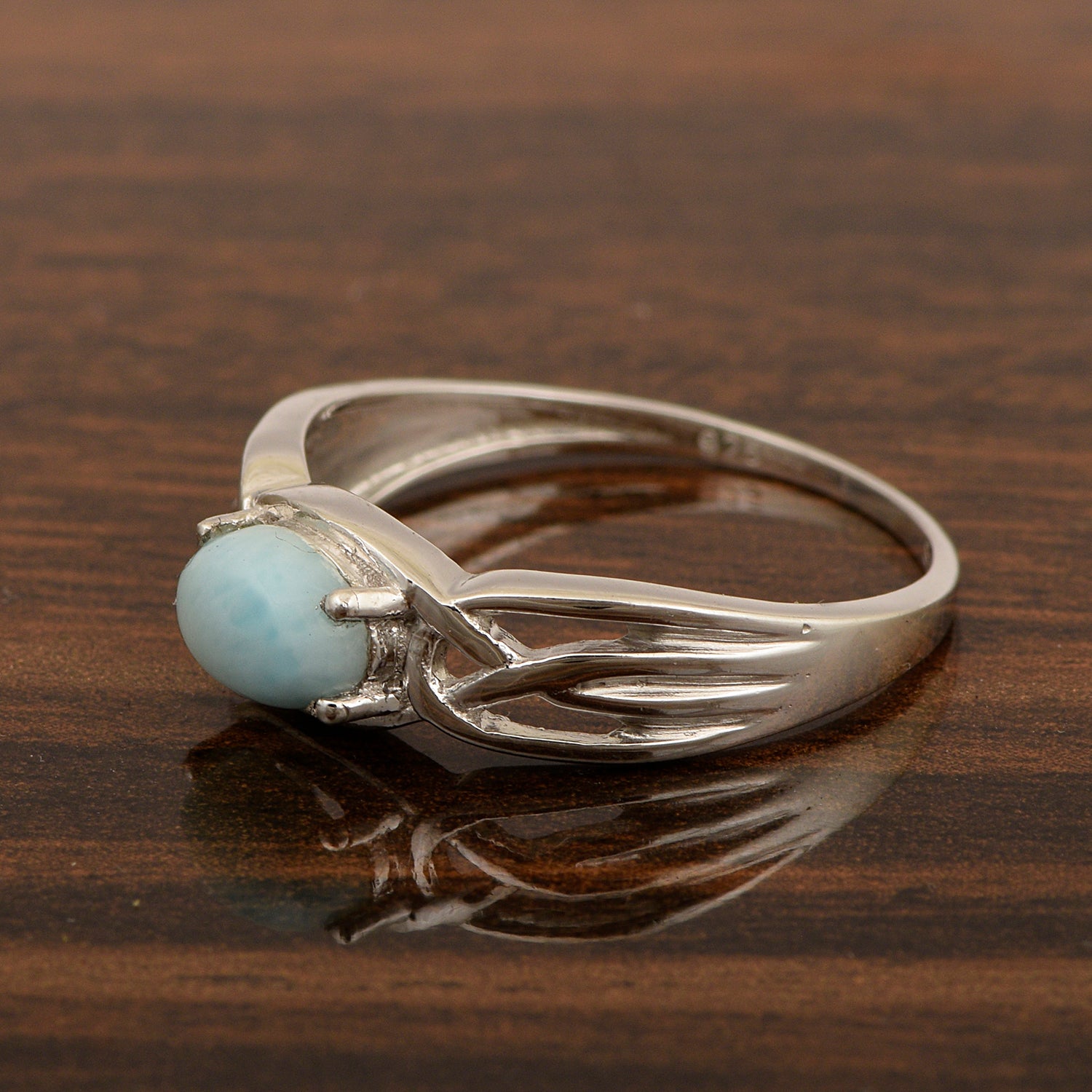 Larimar ring