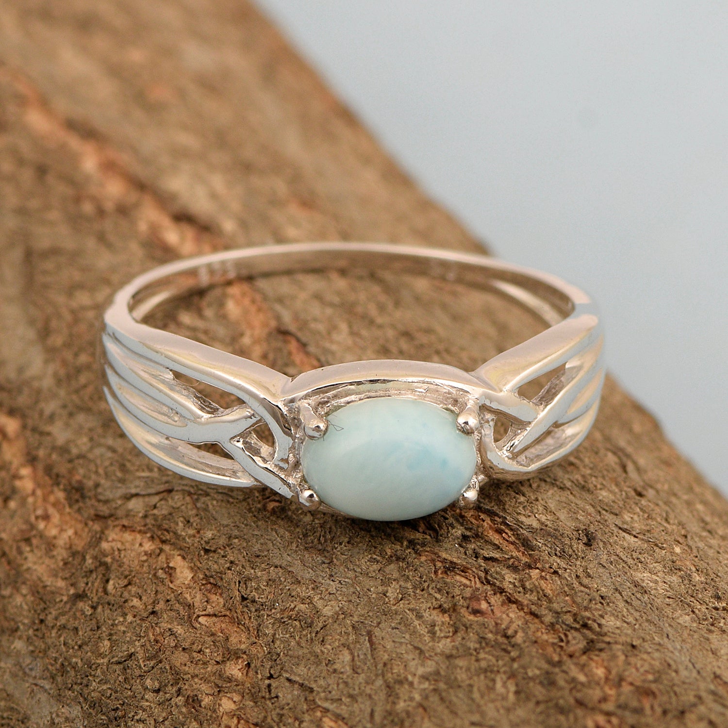 Larimar ring