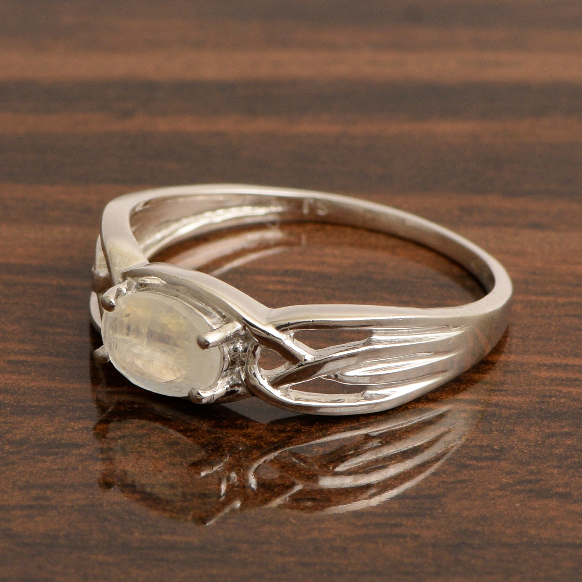 Moonstone ring