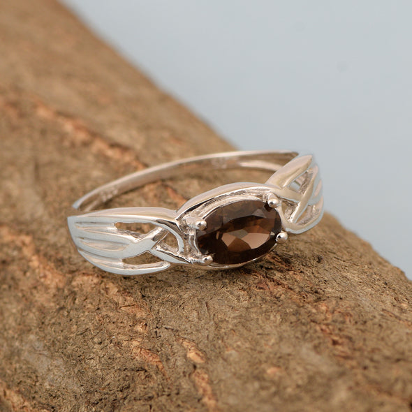 Smoky Quartz ring