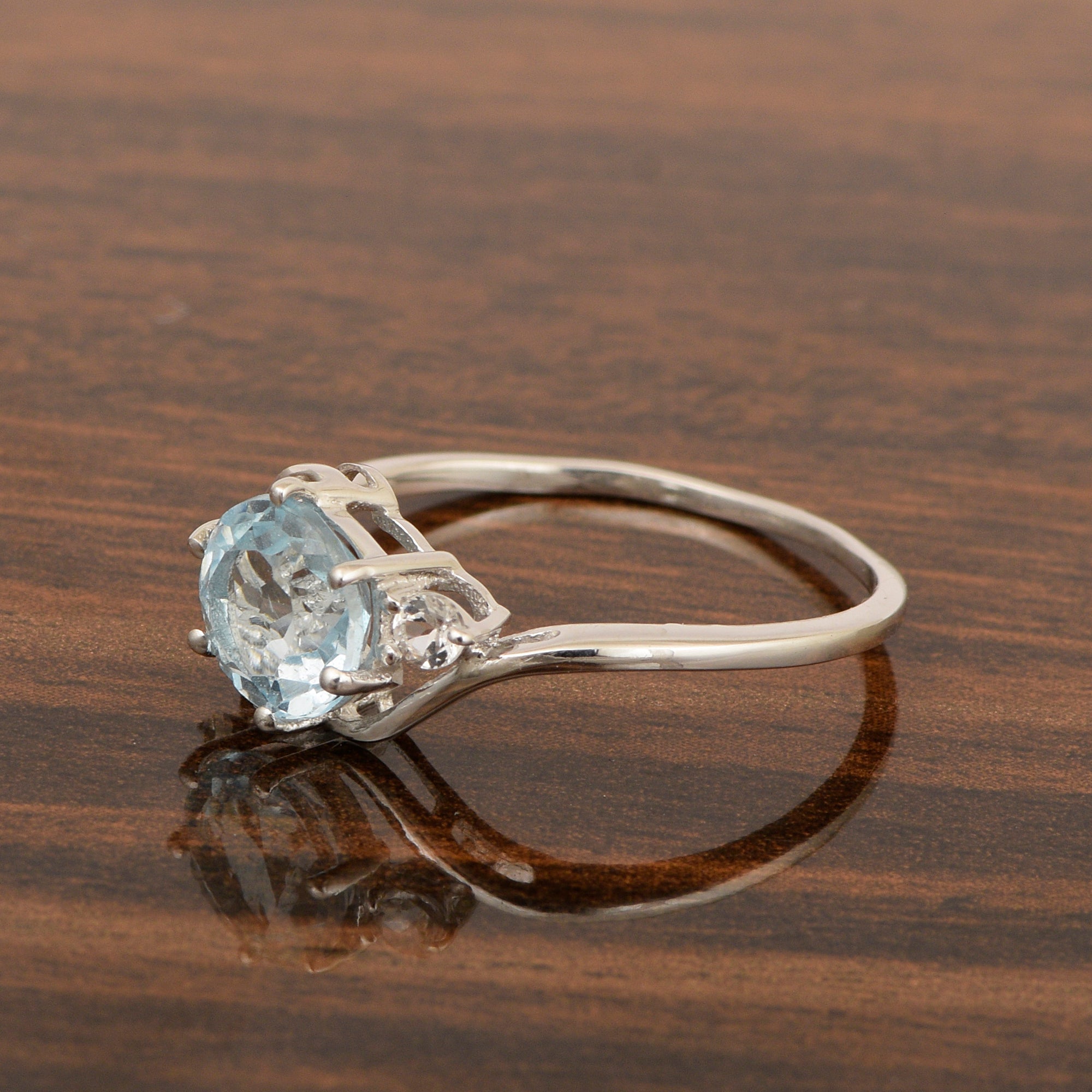 Blue Topaz ring