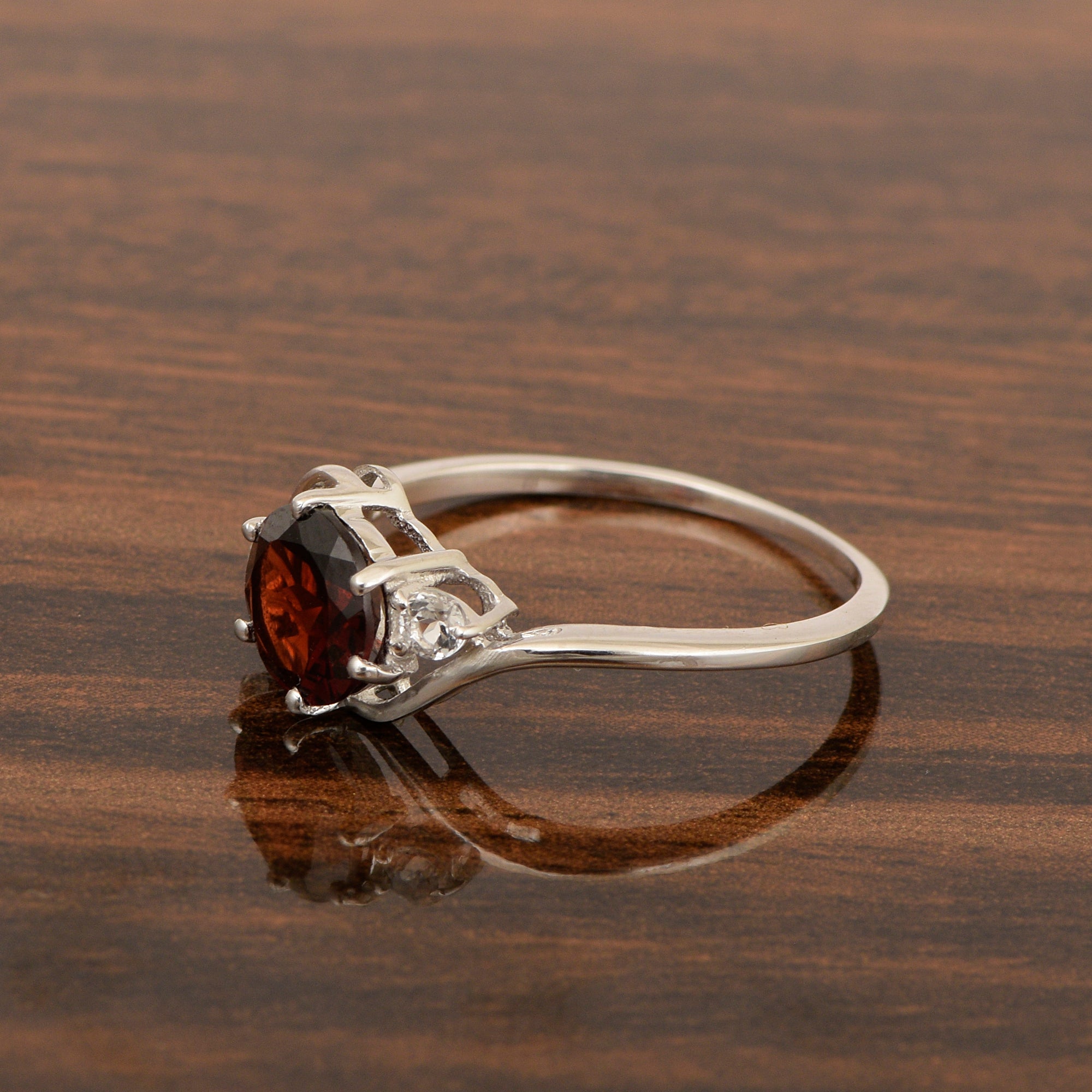 Garnet ring