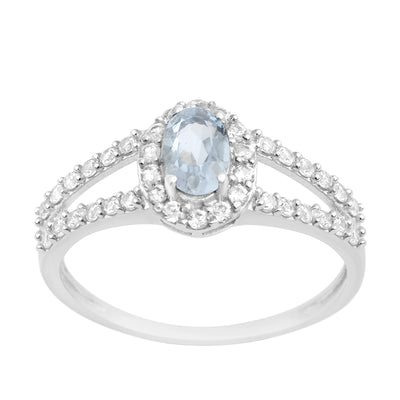 Blue Topaz ring
