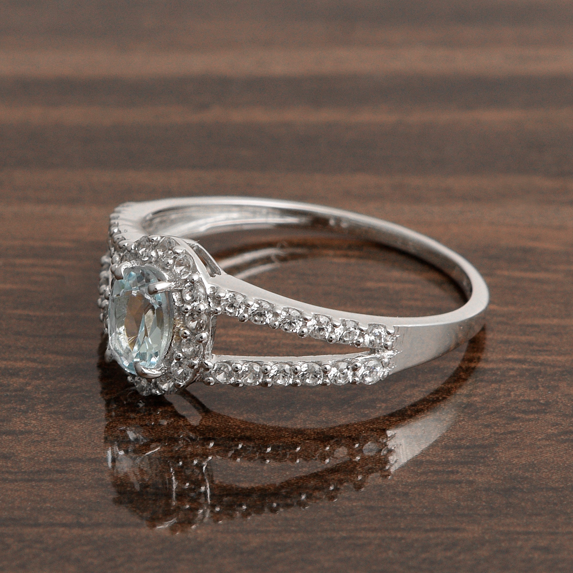 Blue Topaz ring