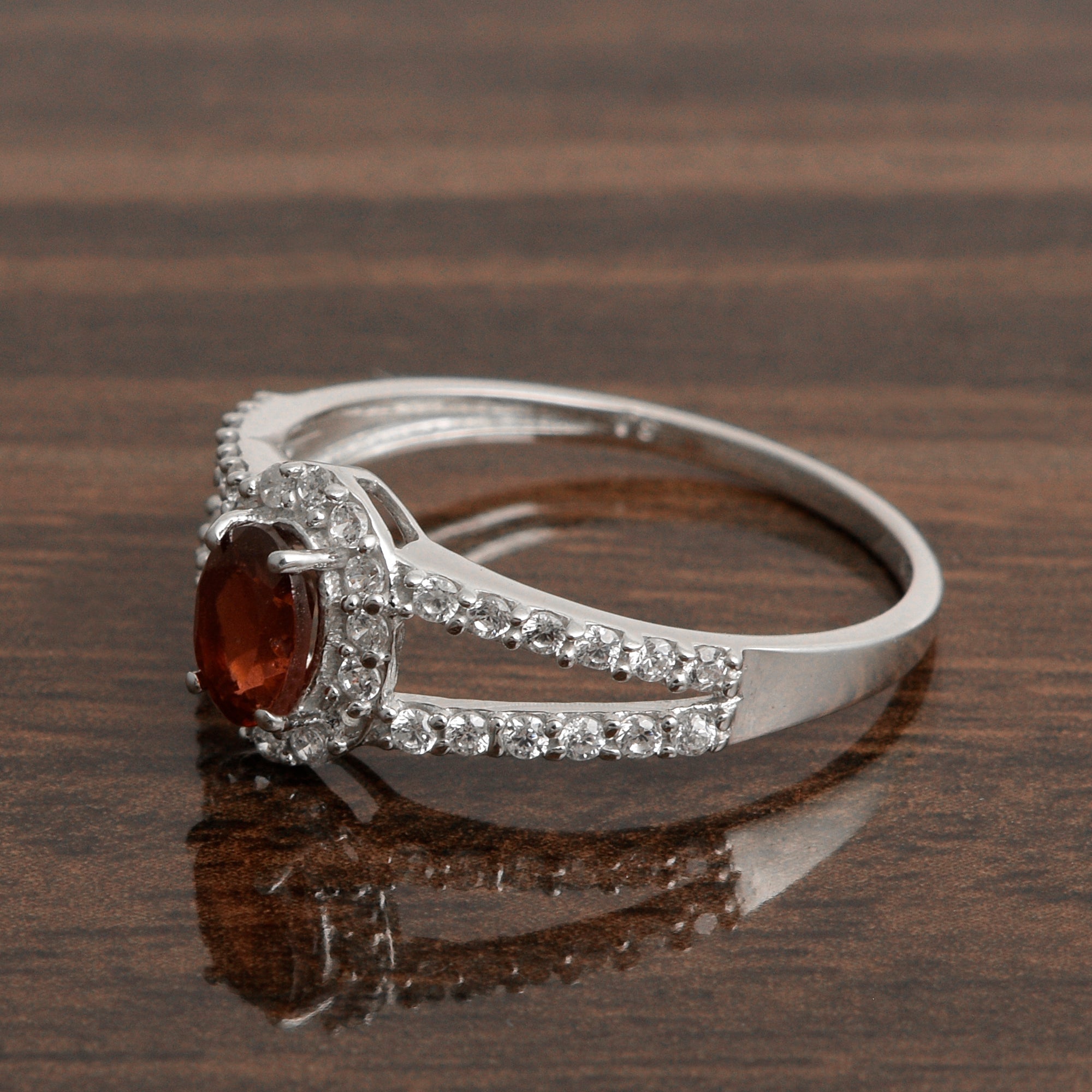 Garnet ring