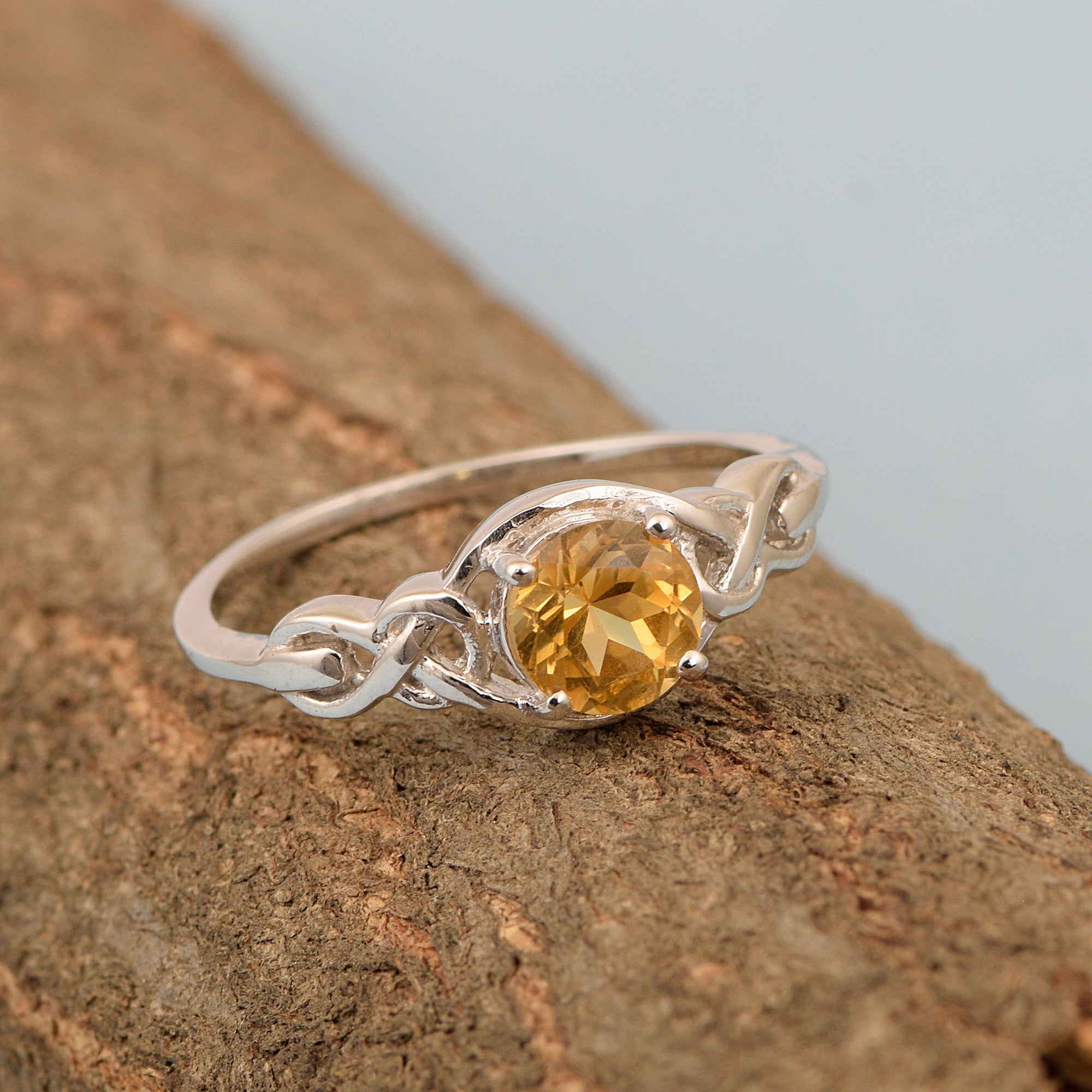 Citrine ring