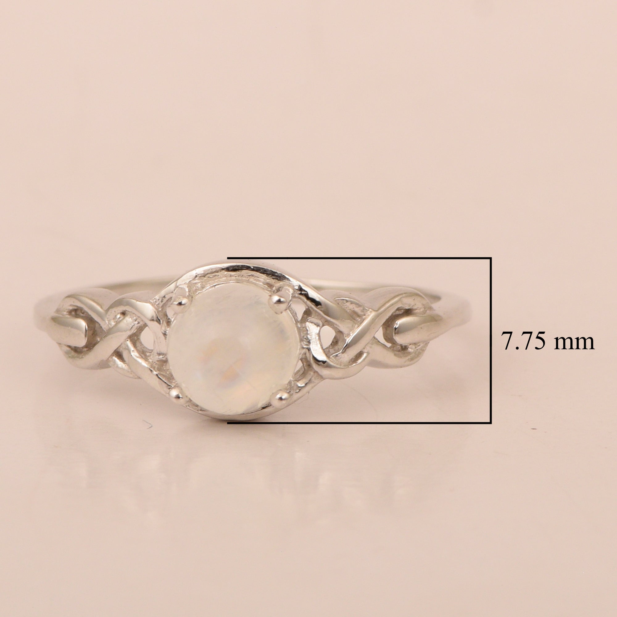 Moonstone ring
