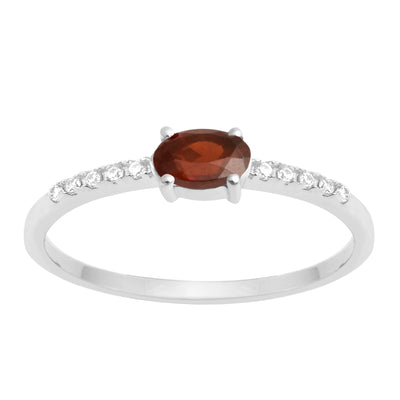 Garnet ring