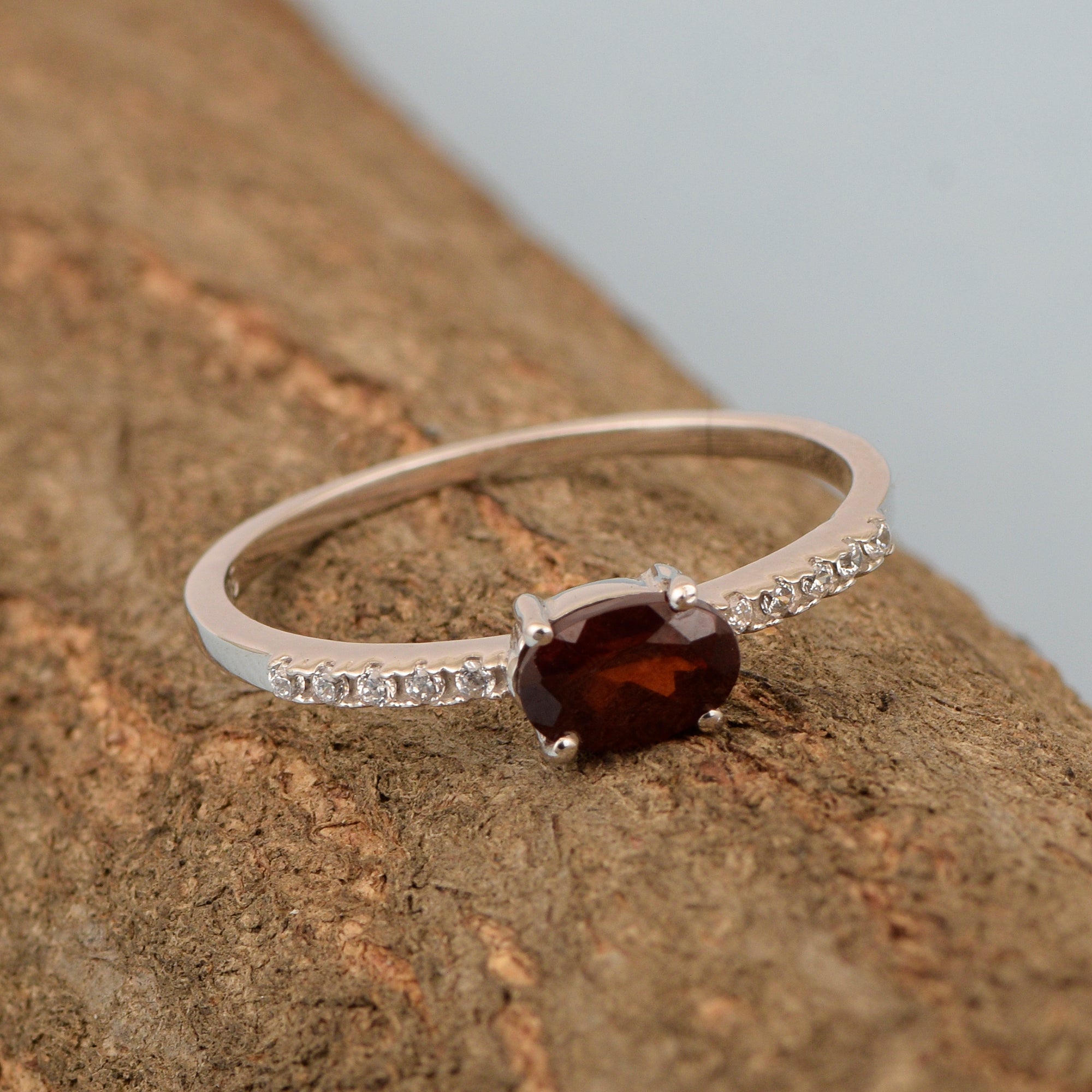 Garnet ring