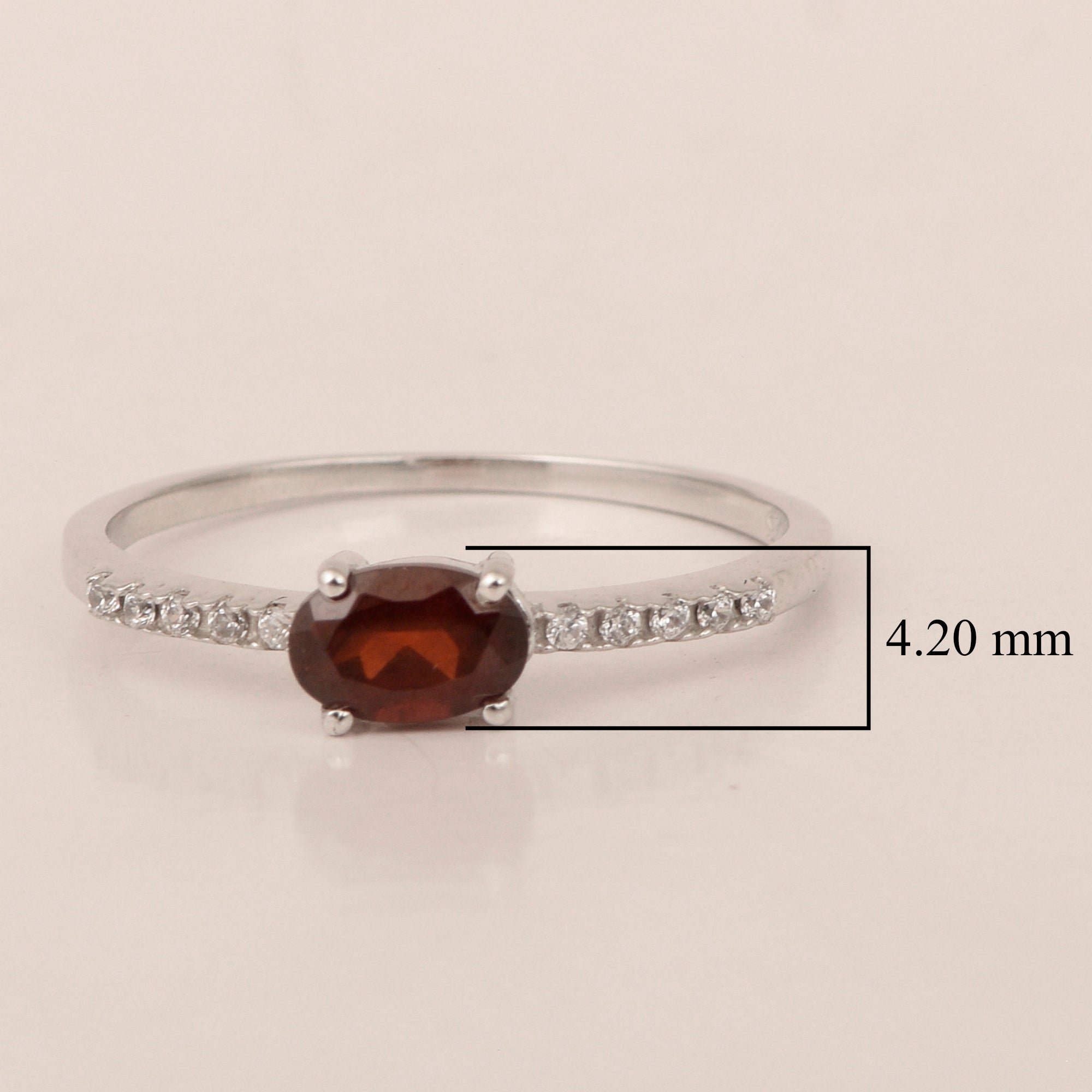 Garnet ring