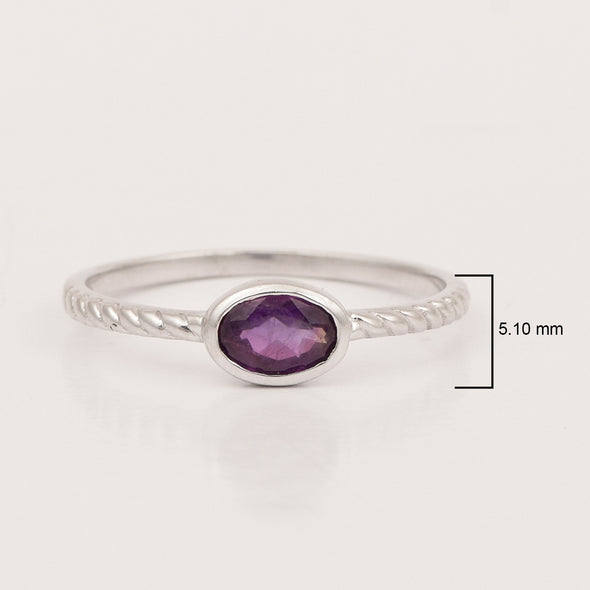 Amethyst ring