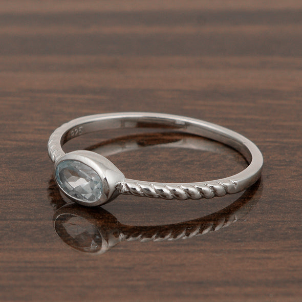 aquamarine ring
