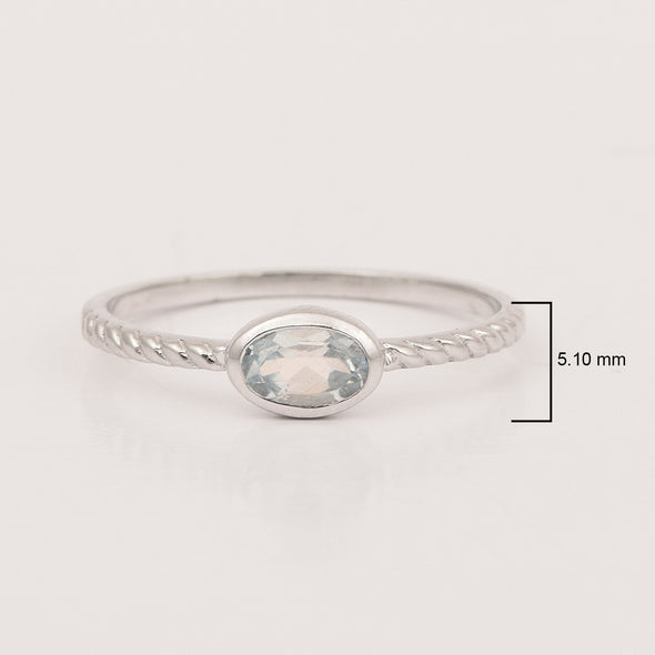 aquamarine ring