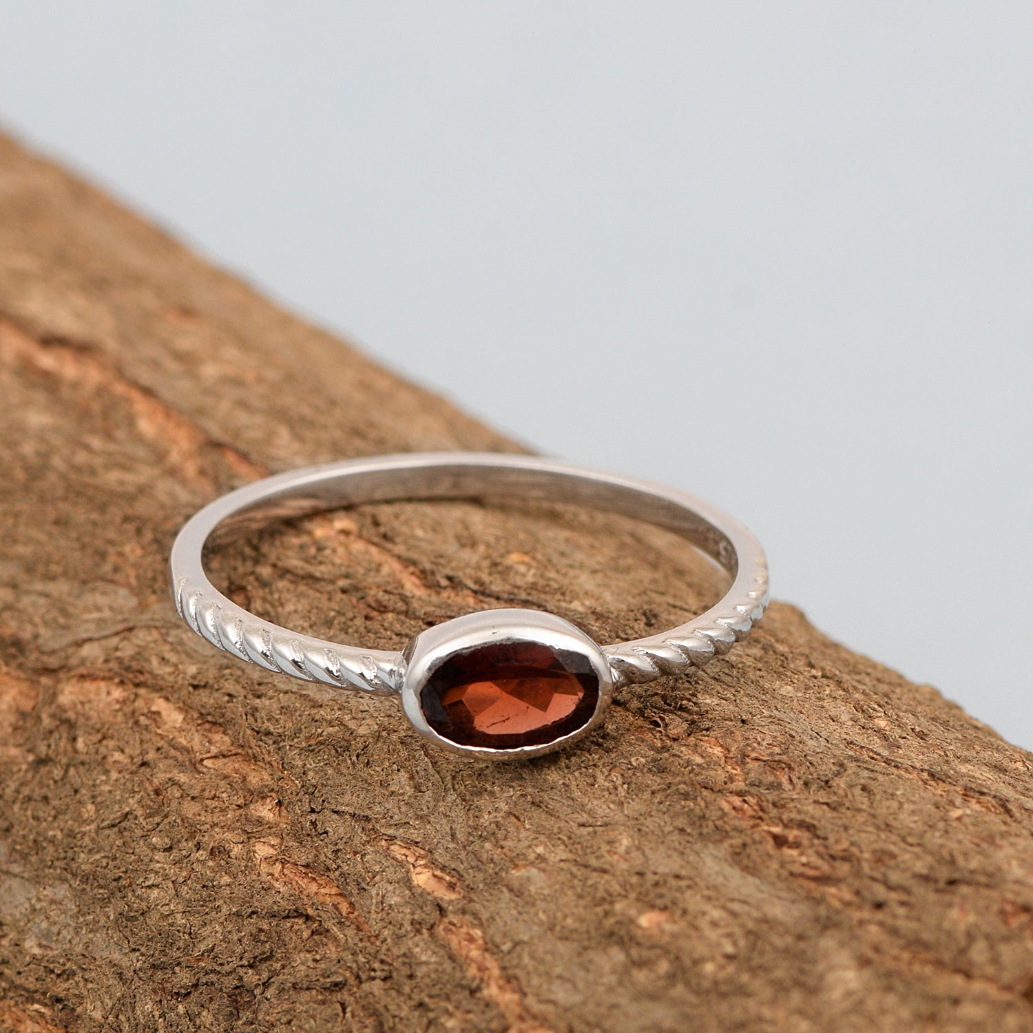 Garnet ring