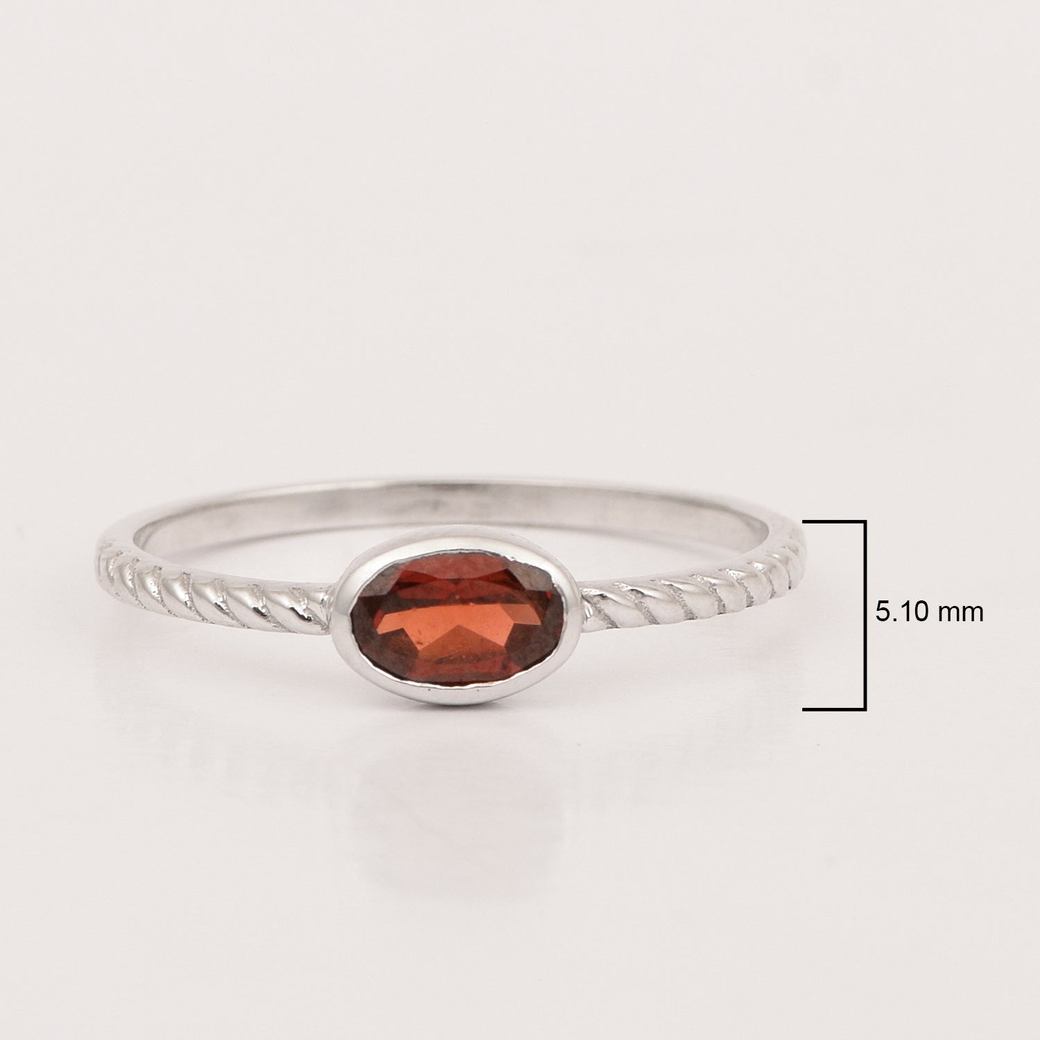 Garnet ring