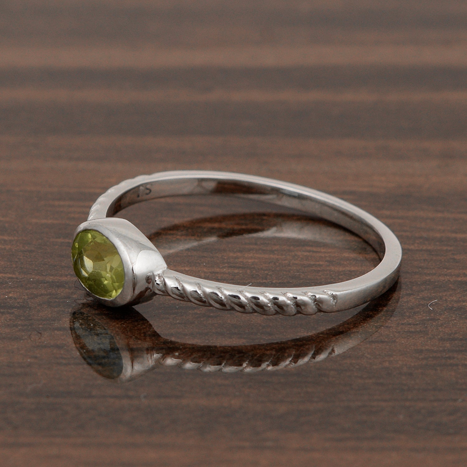 Peridot ring