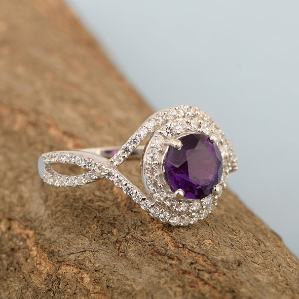 Amethyst ring