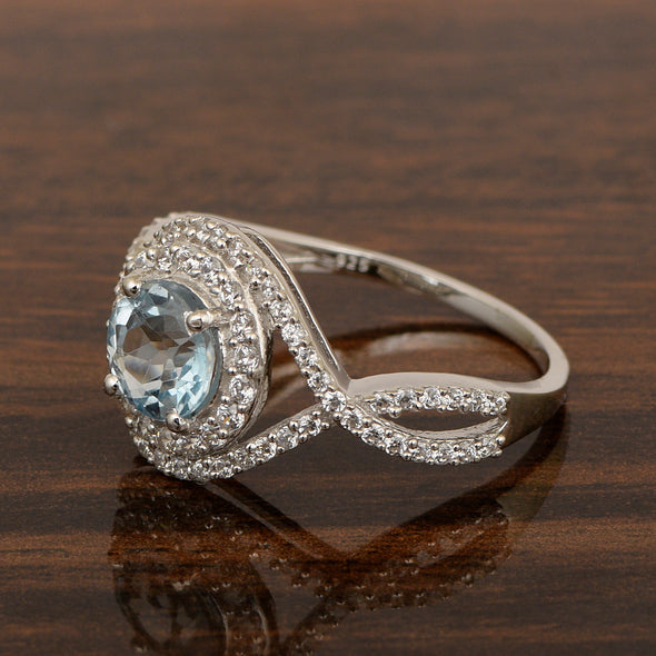 aquamarine ring