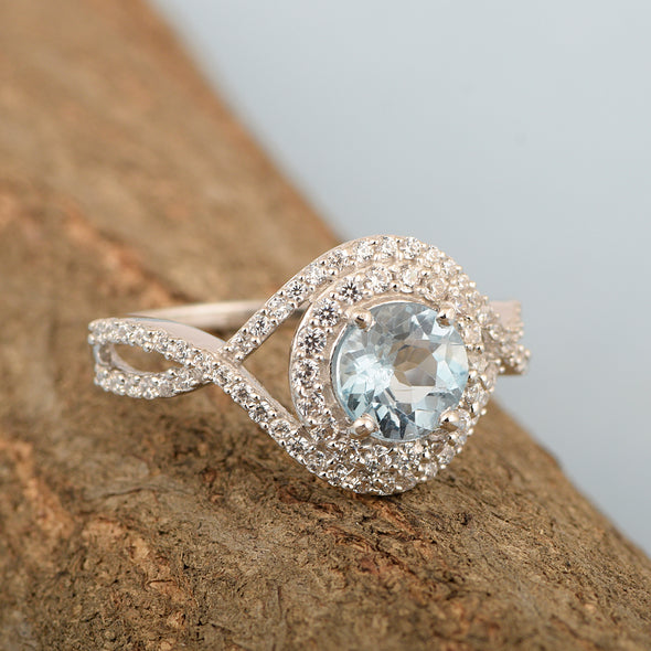 aquamarine ring