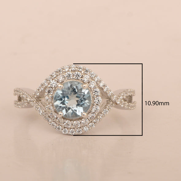 aquamarine ring