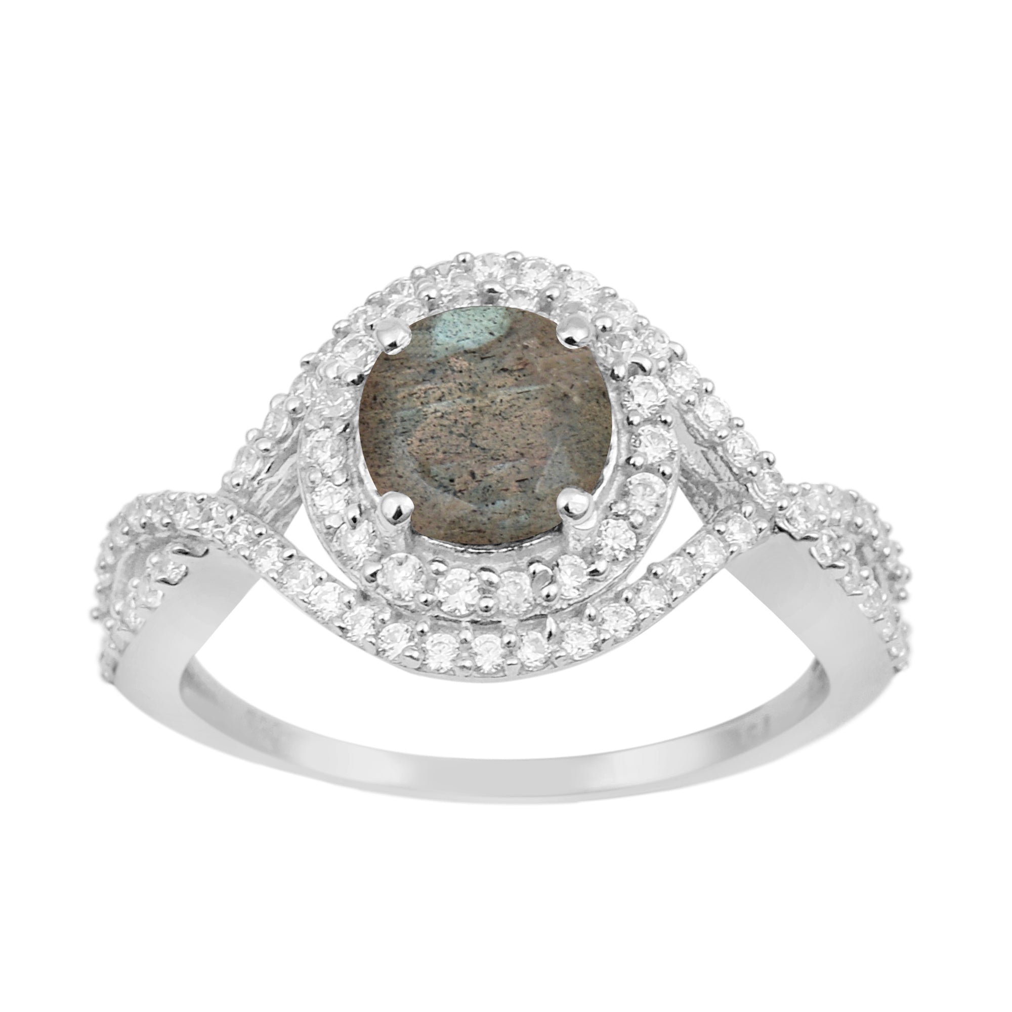 Labradorite ring