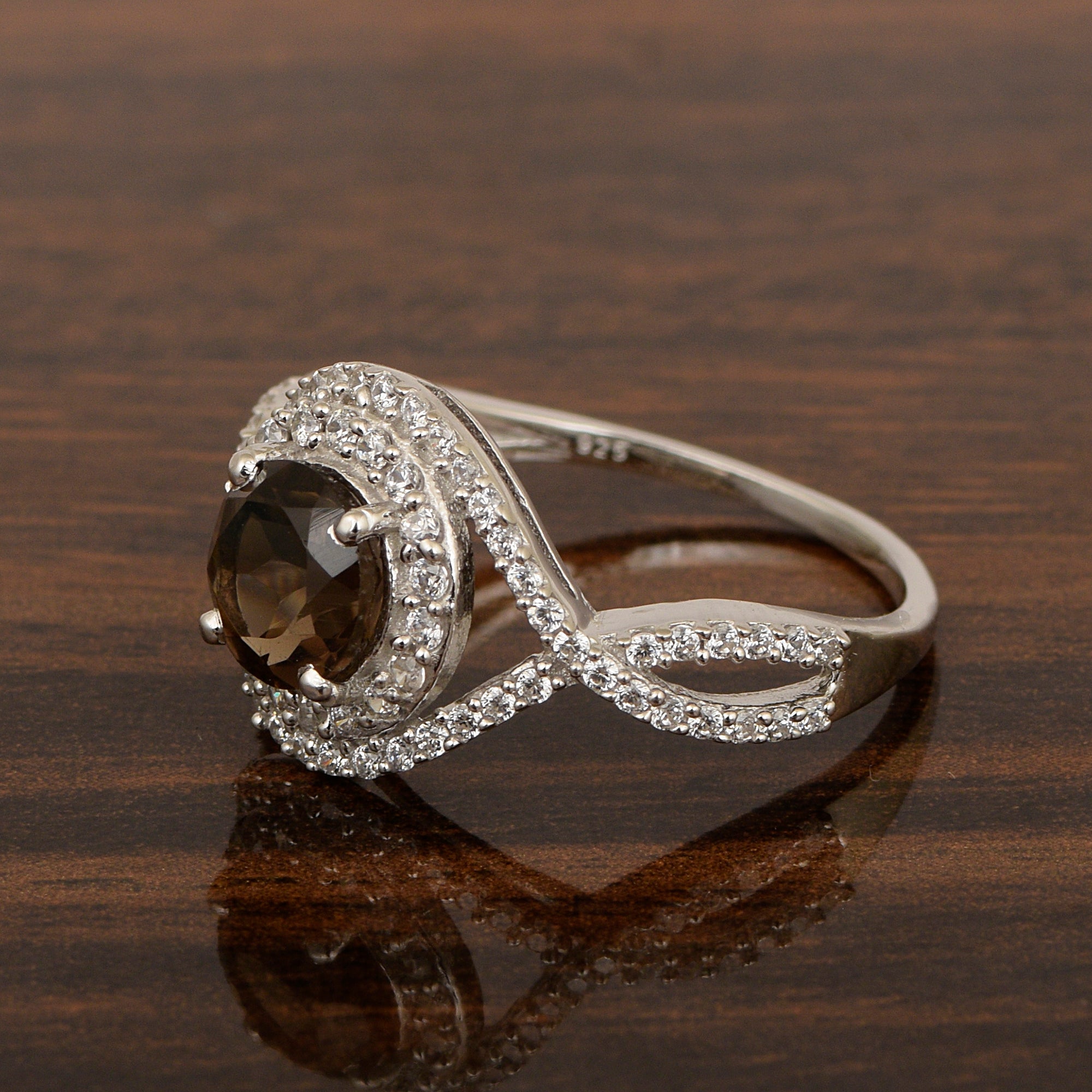 Smoky Quartz ring