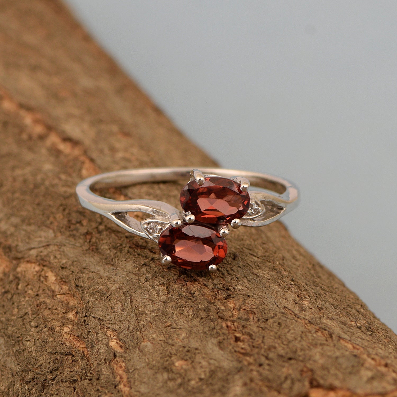 Garnet ring