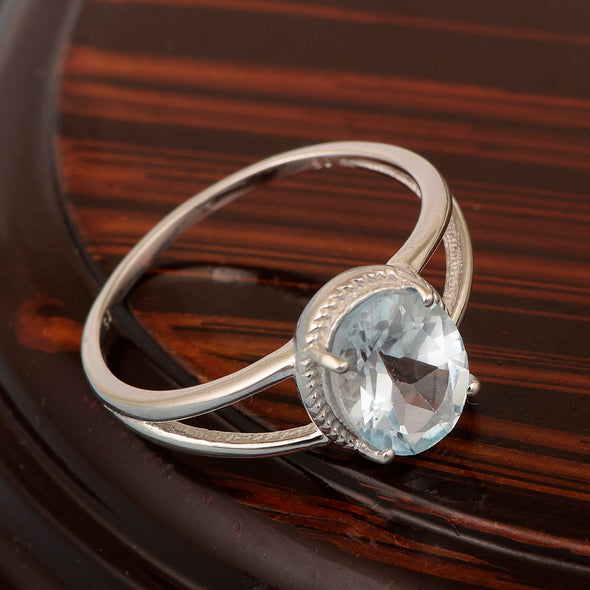 aquamarine ring
