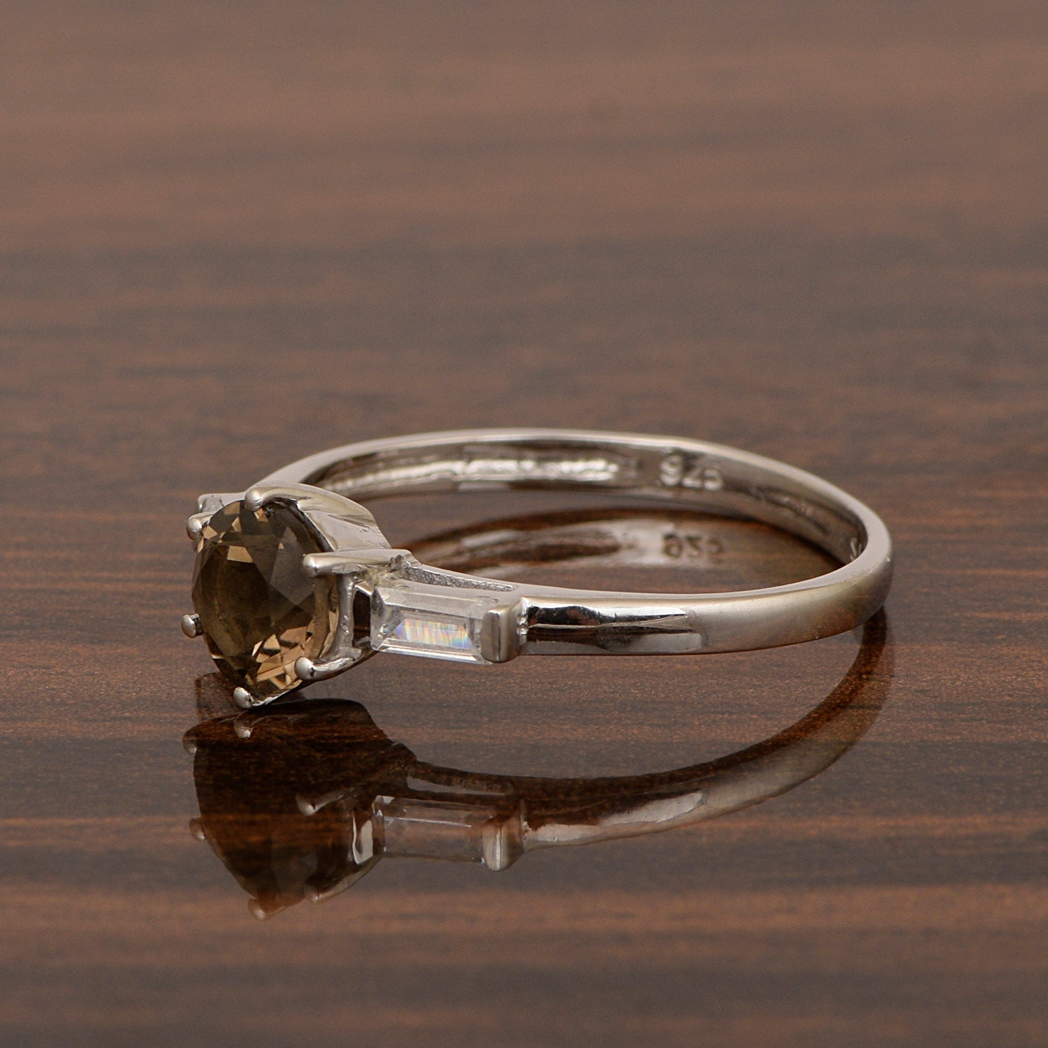 Smoky Quartz ring