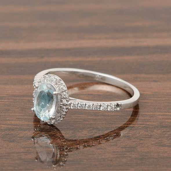aquamarine ring