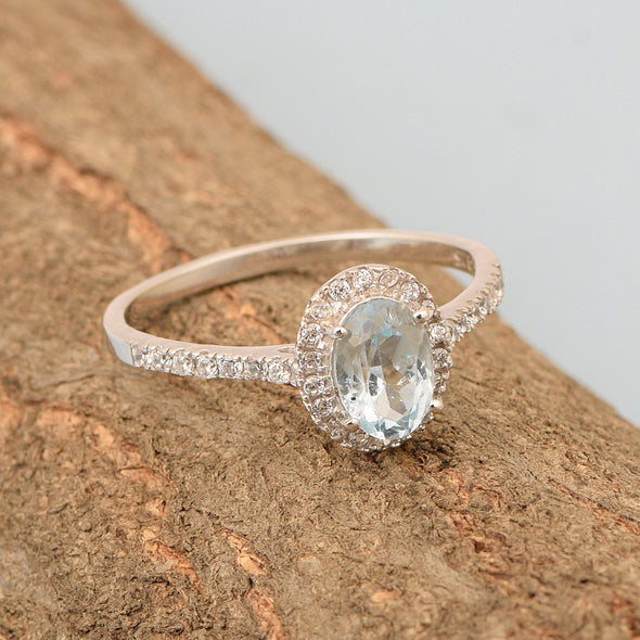 aquamarine ring