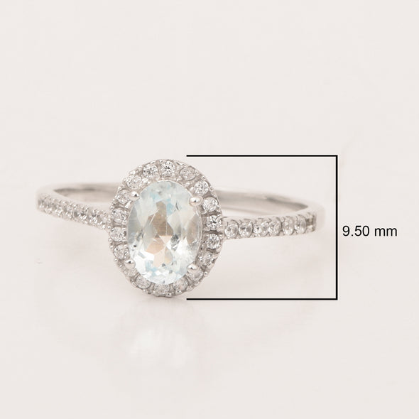 aquamarine ring