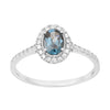 London Blue Topaz ring