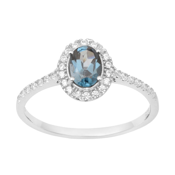 London Blue Topaz ring