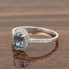 London Blue Topaz ring