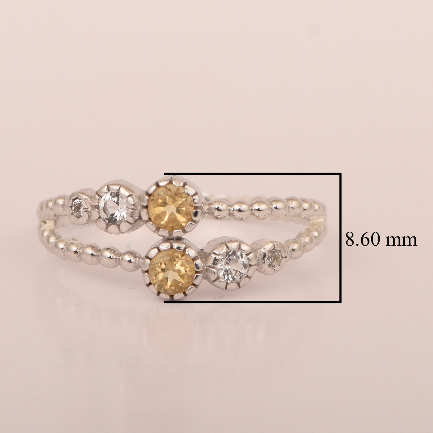 Citrine ring