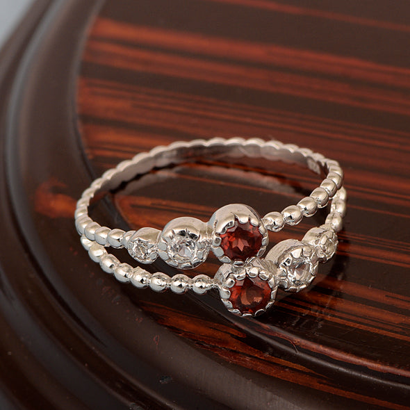 Garnet ring