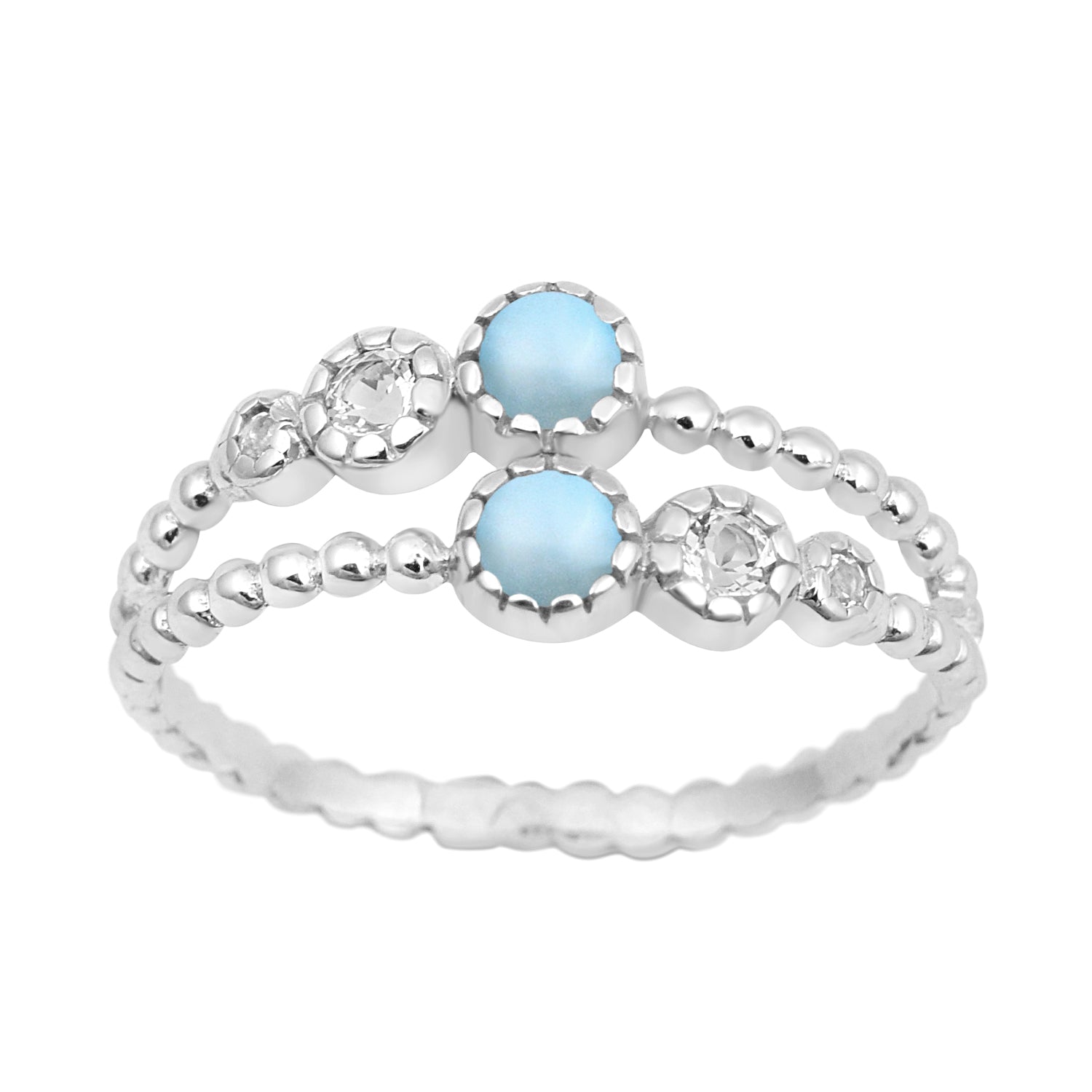 Larimar ring