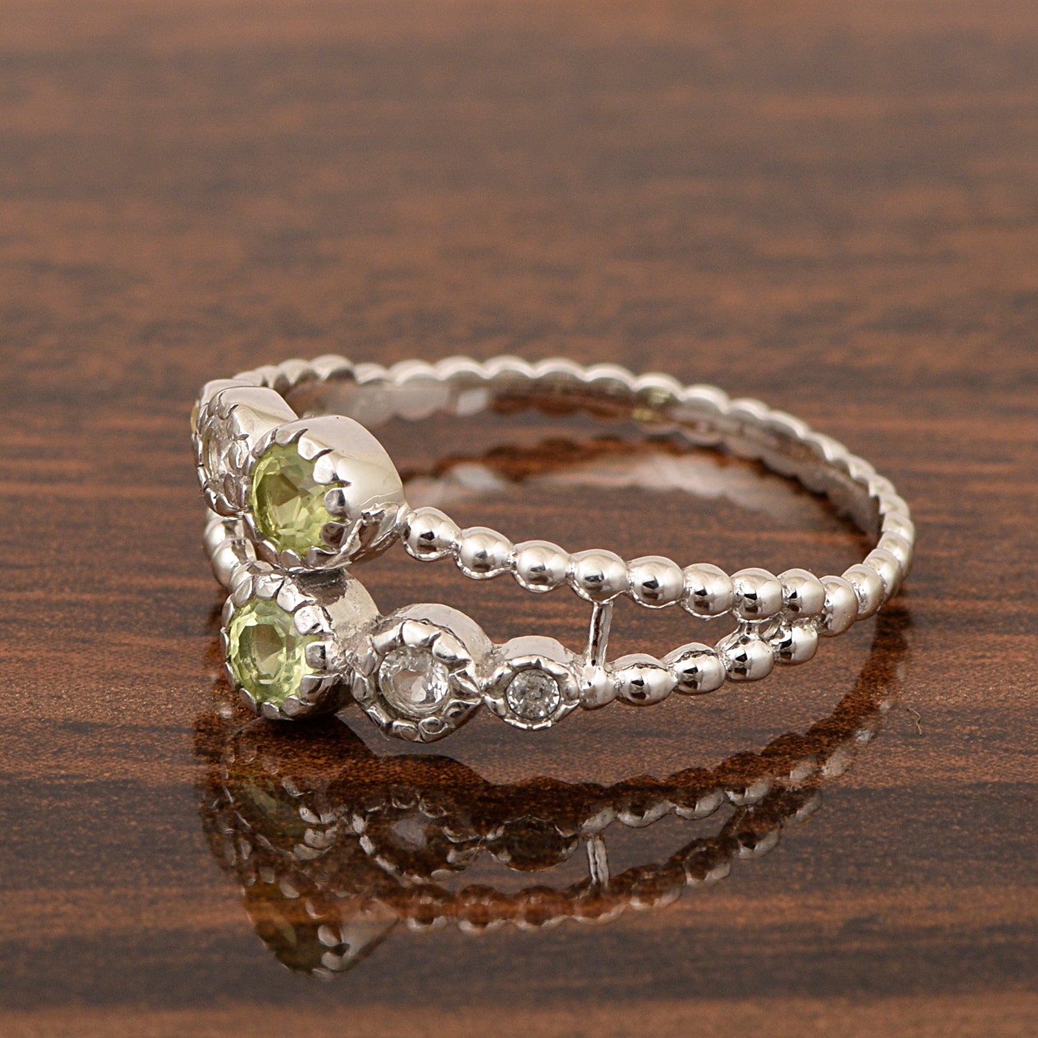 Peridot ring