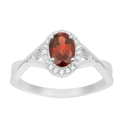 Garnet ring