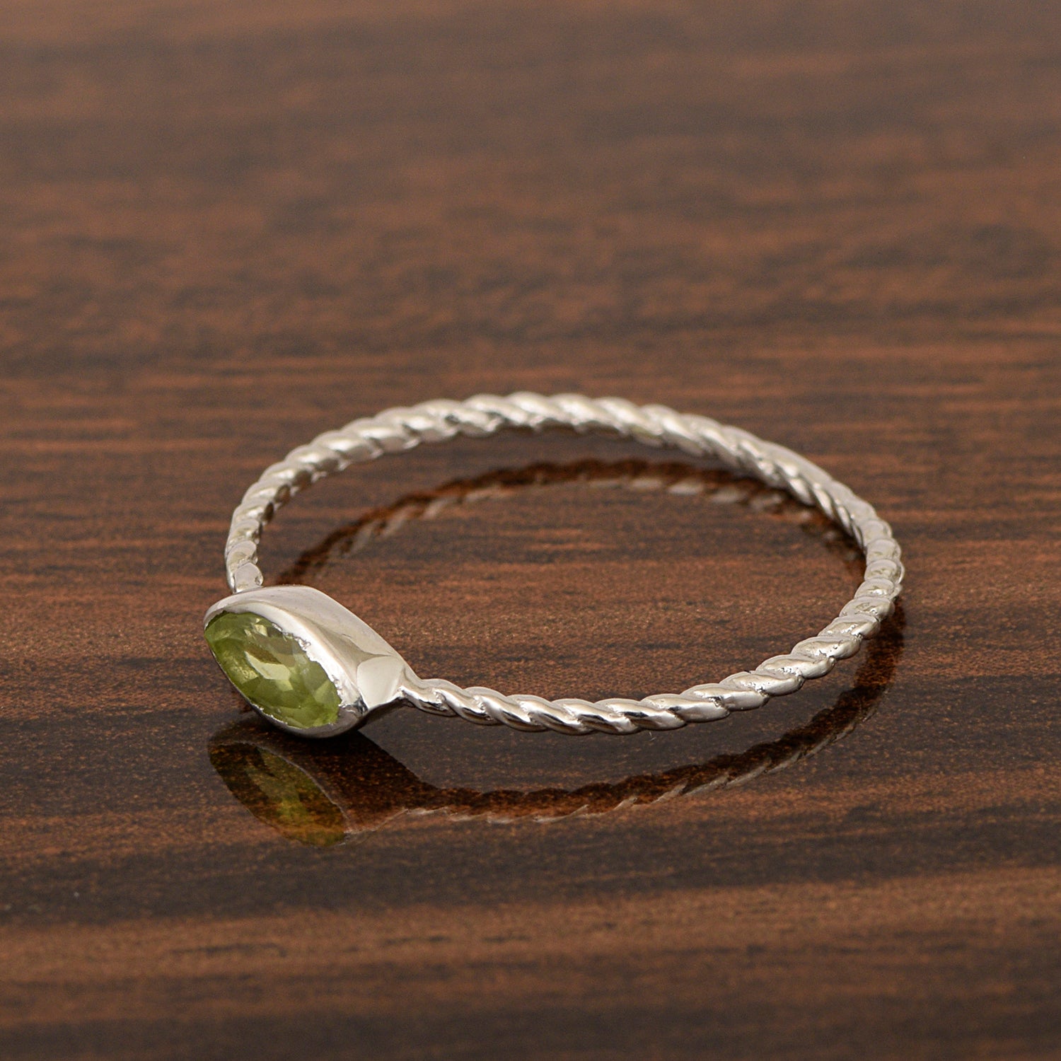 Peridot ring