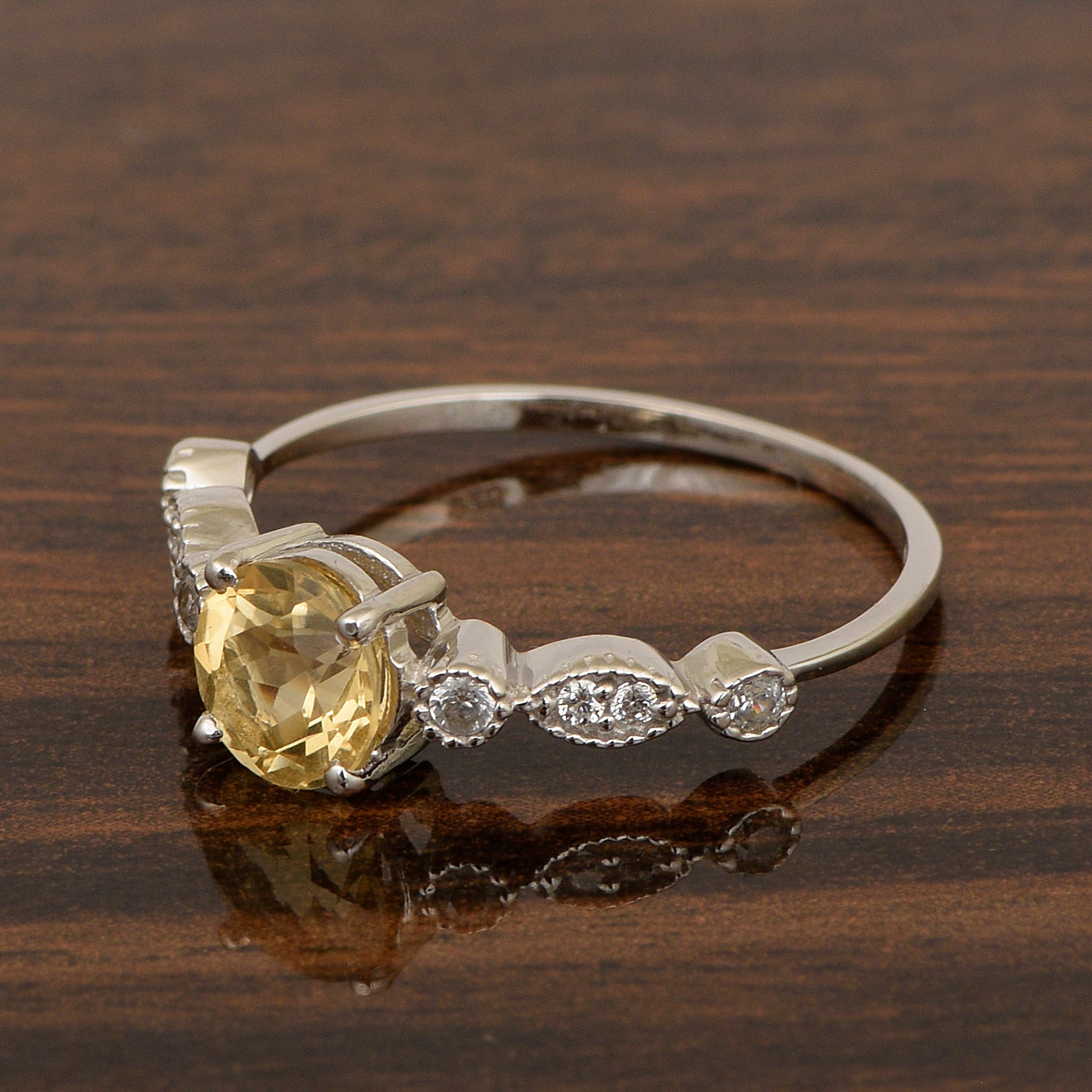 Citrine ring