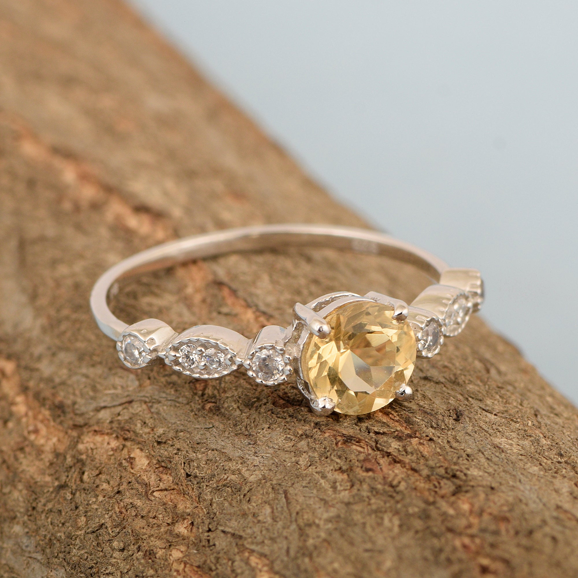 Citrine ring