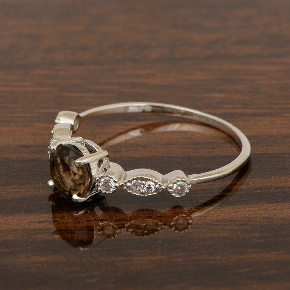 Smoky Quartz ring